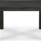 Meadow Solid Wood Square Counter Table in Graphite