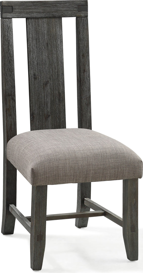 Meadow Solid Wood Uphostered Panel-Back Chair