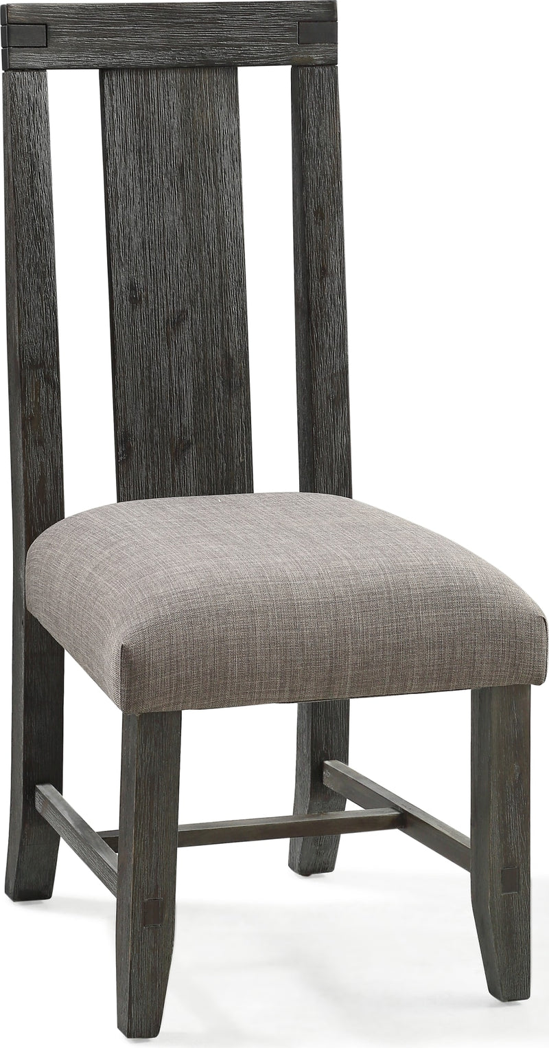 Meadow Solid Wood Uphostered Panel-Back Chair