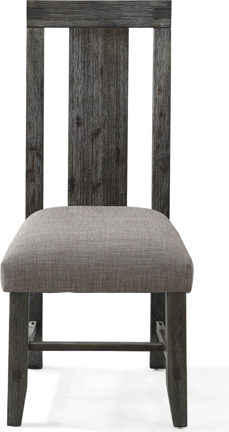 Meadow Solid Wood Uphostered Panel-Back Chair