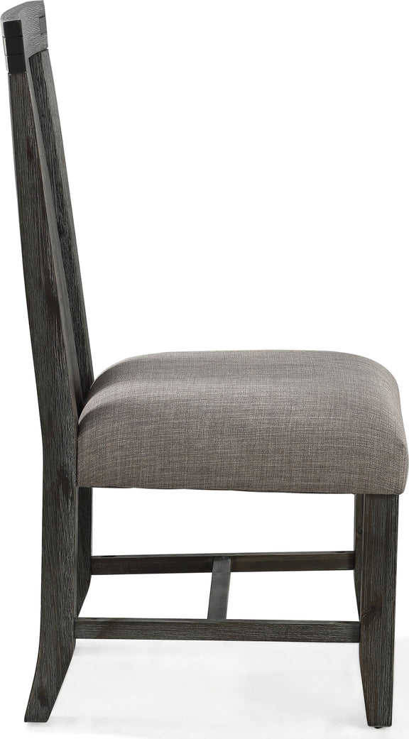 Meadow Solid Wood Uphostered Panel-Back Chair