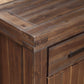 Meadow Three Drawer Three Door Solid Wood Sideboard in Brick Brown