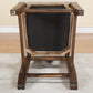 Meadow Wicker Dining Chair in Brick Brown