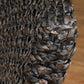 Meadow Wicker Dining Chair in Brick Brown