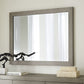 Melbourne Beveled Glass Mirror in Mineral