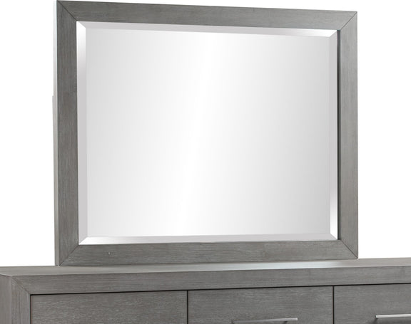Melbourne Beveled Glass Mirror in Mineral