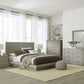 Melbourne Beveled Glass Mirror in Mineral