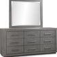 Melbourne Beveled Glass Mirror in Mineral