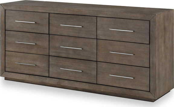 Melbourne Nine Drawer Dresser in Dark Pine (2024)