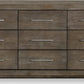 Melbourne Nine Drawer Dresser in Dark Pine (2024)