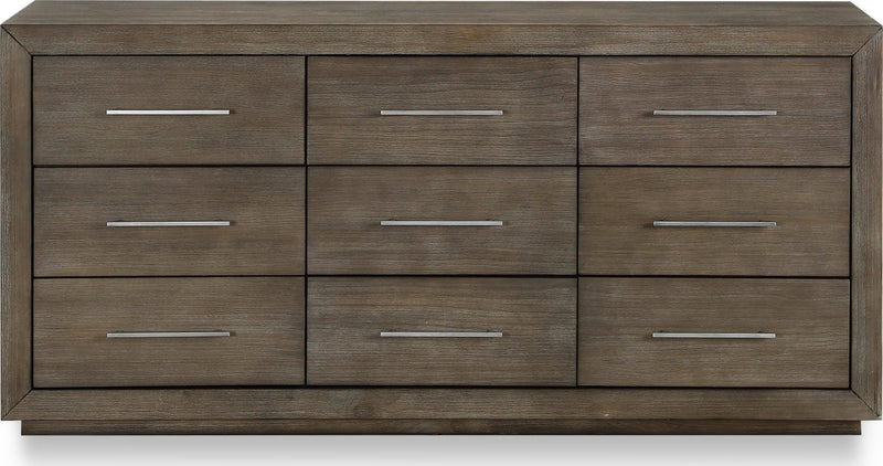Melbourne Nine Drawer Dresser in Dark Pine (2024)