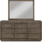 Melbourne Nine Drawer Dresser in Dark Pine (2024)