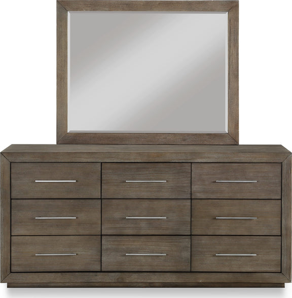 Melbourne Nine Drawer Dresser in Dark Pine (2024)