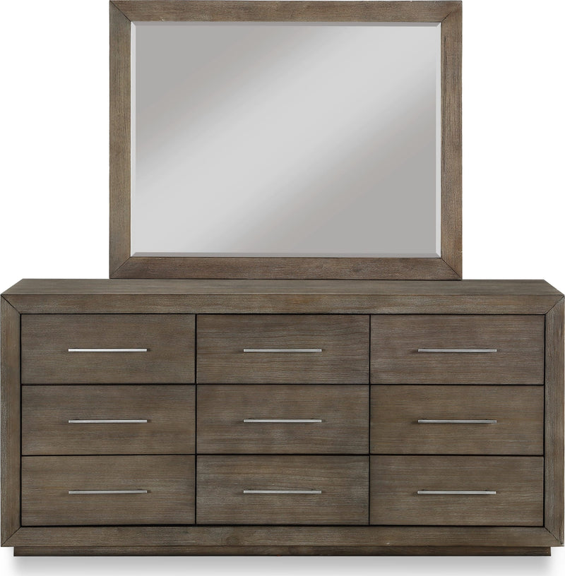 Melbourne Nine Drawer Dresser in Dark Pine (2024)