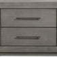 Melbourne Two Drawer Nightstand with USB in Mineral