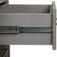 Melbourne Two Drawer Nightstand with USB in Mineral