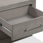 Melbourne Two Drawer Nightstand with USB in Mineral