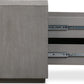 Melbourne Two Drawer Nightstand with USB in Mineral