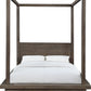 Melbourne Full-Size Canopy Bed in Dark Pine