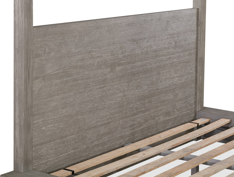 Melbourne California-King Canopy Bed in Mineral