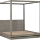 Melbourne Full-Size Canopy Bed in Mineral