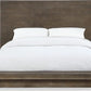 Melbourne Queen-Size Panel Bed in Dark Pine