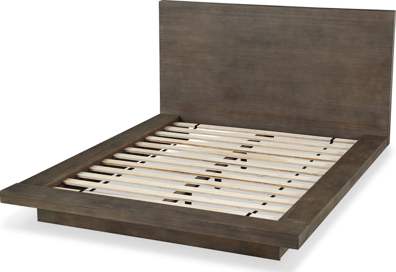 Melbourne Full-Size Panel Bed in Dark Pine