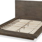 Melbourne Queen-Size Panel Bed in Dark Pine