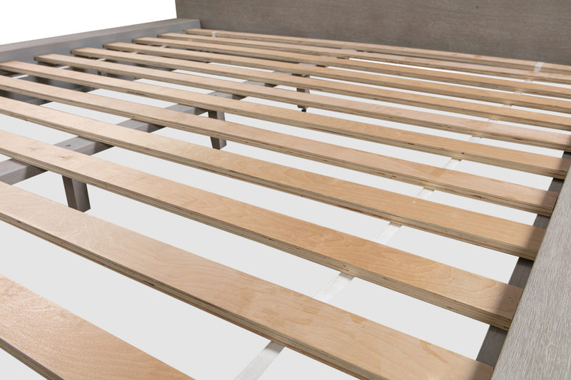 Melbourne California King-Size Panel Bed in Mineral