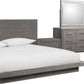 Melbourne Queen-Size Panel Bed in Mineral