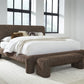 Mocoa Fully Upholstered Bench in Mongoose Chenille