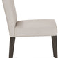 Modesto Upholstered Side Chair in Abalone Linen and French Roast
