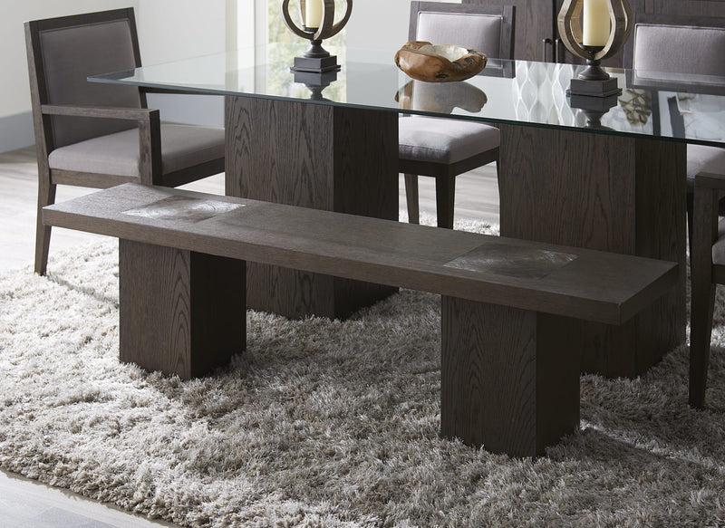 Modesto Wooden Dining Bench in French Roast