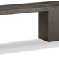 Modesto Wooden Dining Bench in French Roast