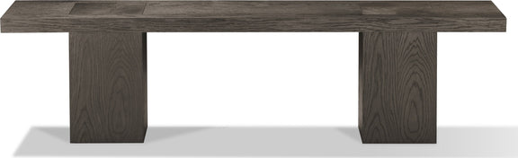 Modesto Wooden Dining Bench in French Roast