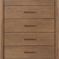 Morris 5 Drw Chest - Claystone