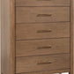Morris 5 Drw Chest - Claystone