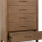 Morris 5 Drw Chest - Claystone