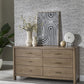 Morris 6 Drw Dresser - Claystn