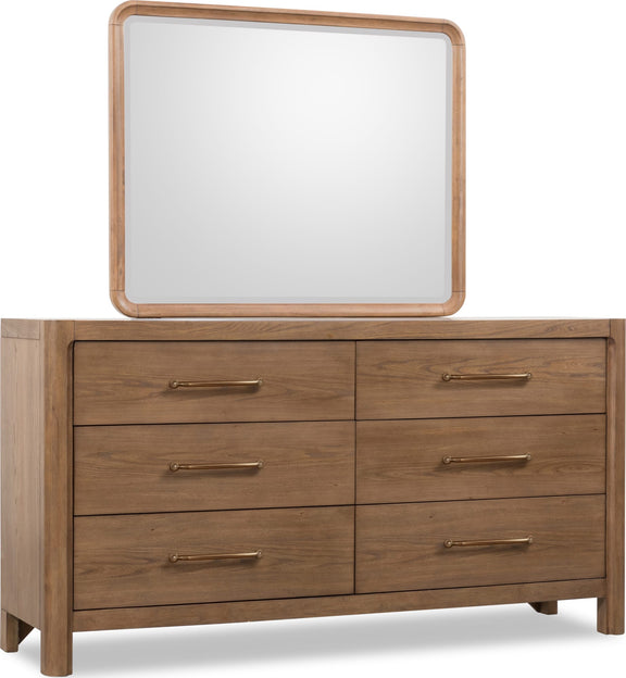 Morris 6 Drw Dresser - Claystn