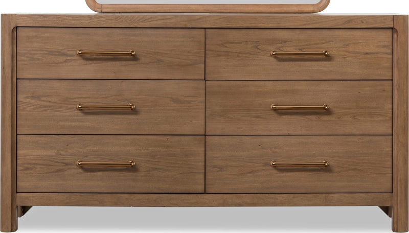 Morris 6 Drw Dresser - Claystn