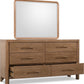 Morris 6 Drw Dresser - Claystn