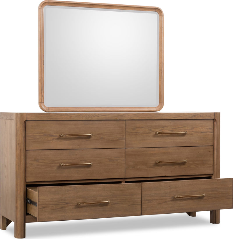 Morris 6 Drw Dresser - Claystn