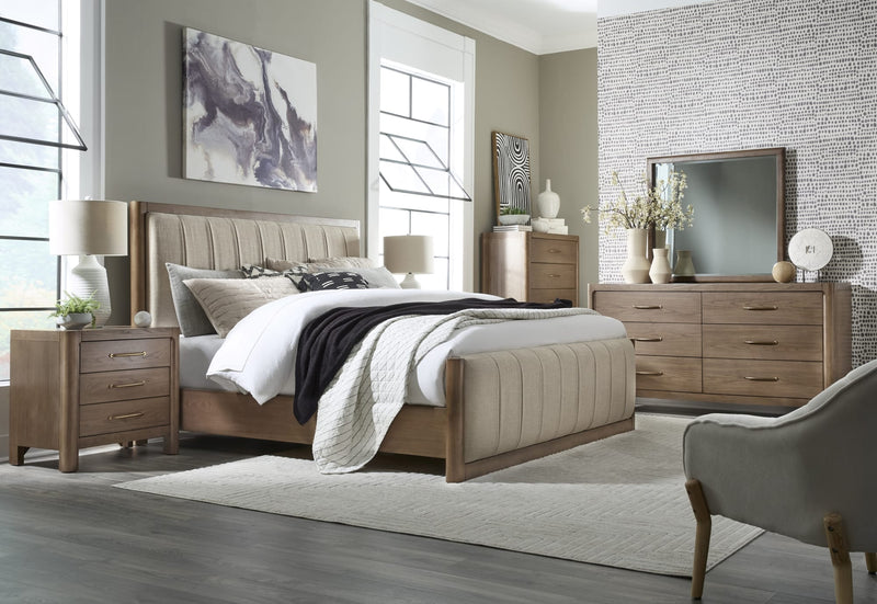 Morris Wd/Uph QN Bed - Csh/Cls
