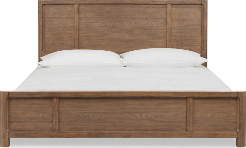 Morris Wd CKing Bed - Claystn