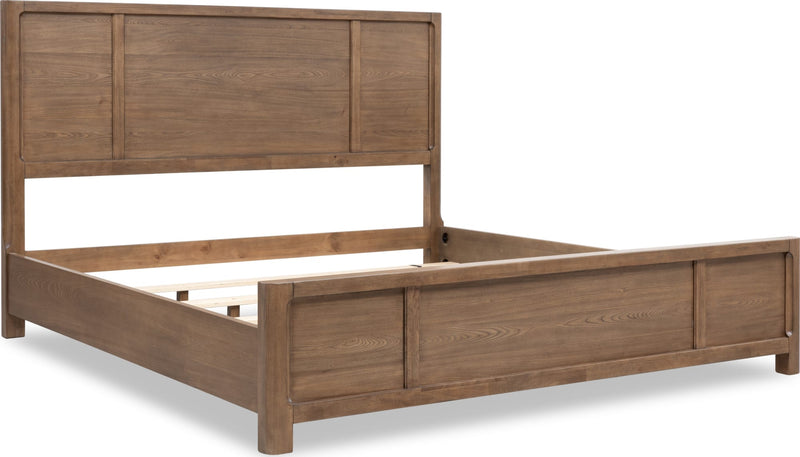 Morris Wd CKing Bed - Claystn