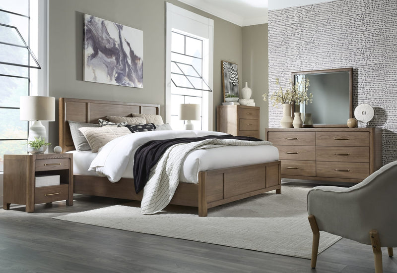 Morris Wd Queen Bed - Claystn