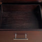 Nevis Charging Station Nightstand in Espresso