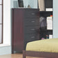 Nevis Five Drawer Chest in Espresso (2024)