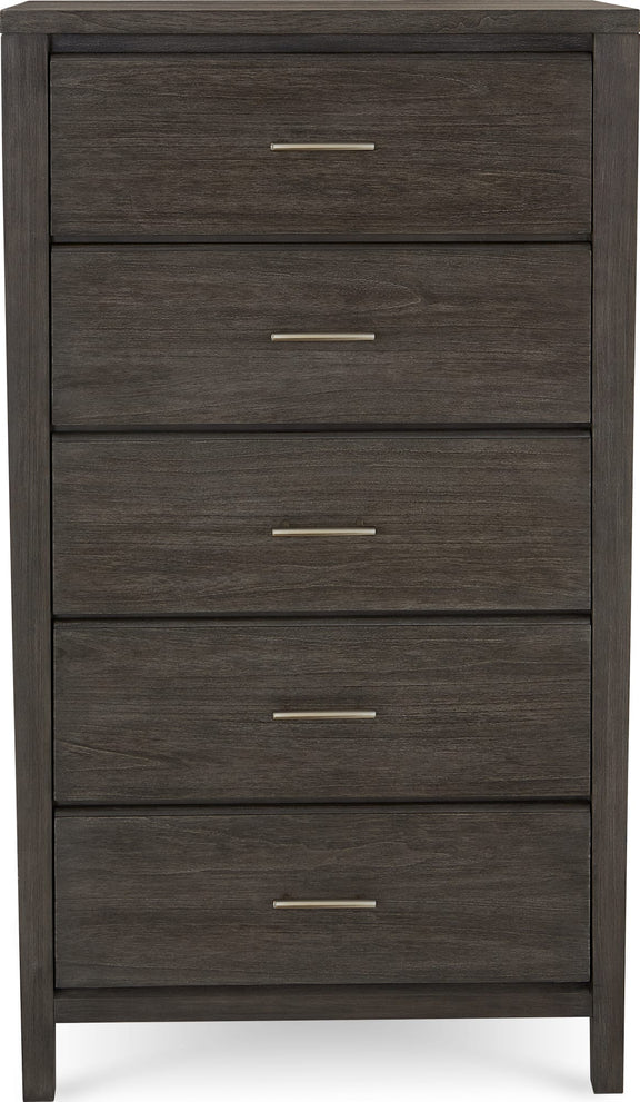 Nevis Five Drawer Chest in Sharkskin (2024)